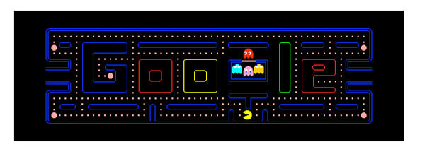 Logo Google Pac Man Games
