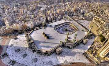 Gambar Kota Mekkah Pada Saat Haji