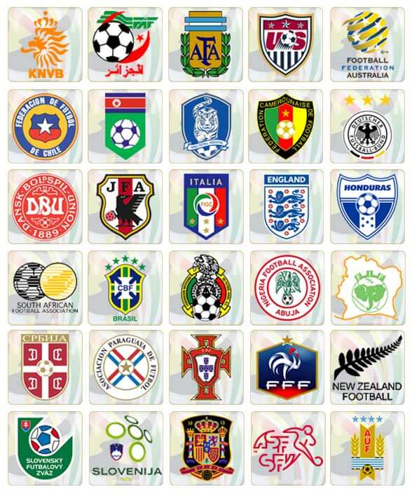 Koleksi Logo Sepakbola Piala Dunia Afrika Selatan 2010