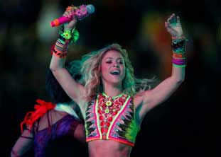 Penampilan Shakira Di Afrika Selatan