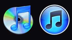 Logo iTunes Baru dan Lama