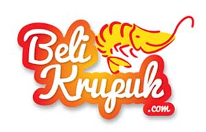 Logo Perusahaan BeliKrupuk.com Pada Kemasan Produk