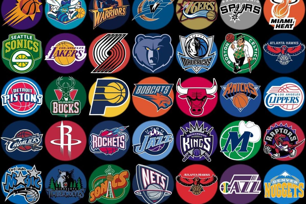 Logo Klub dan Team Olahraga Bola Basket
