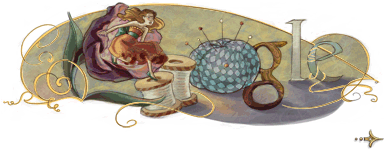 design logo google little mermaid Koleksi Logo Google Memperingati 205 Tahun HC Andersen