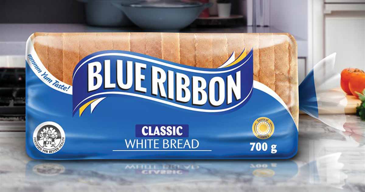 Blue Ribbon Roti Tawar Classic Dengan Logo Kemasan Warna Biru Cara Memilih Warna Logo, Kemasan dan Interior Toko Roti Kue Serta Cafe